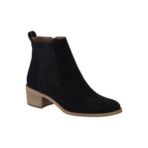 🆕PAUL GREEN Sante Zip Ankle Bootie Boot Suede Block Heel 6